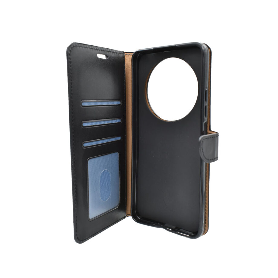 Thiki Portofoli gia Xiaomi Redmi 14C Mavro