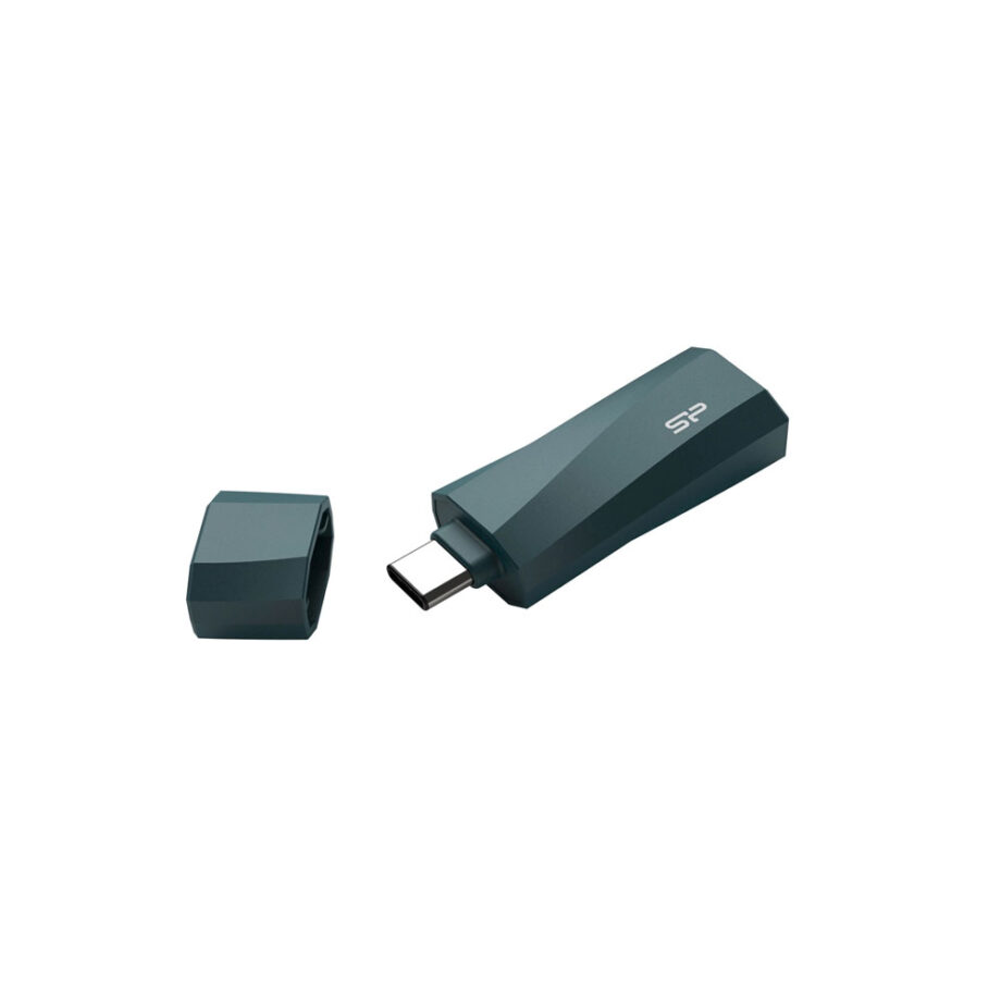 SILICON POWER USB-C Flash Drive Mobile C07, 32GB, USB 3.2, Πράσινο