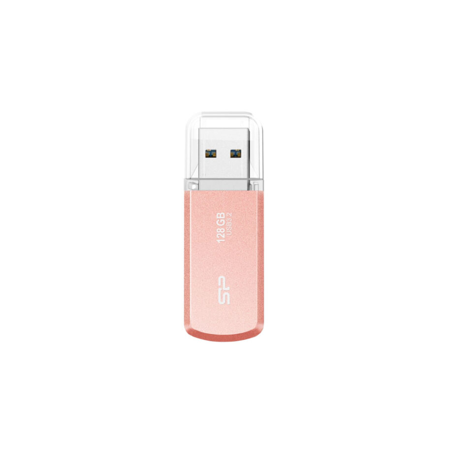 SILICON POWER USB Flash Drive Helios 202, 128GB, USB 3. 2, roz chryso