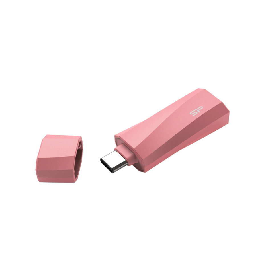 SILICON POWER USB-C Flash Drive Mobile C07, 256GB, USB 3.2, ροζ