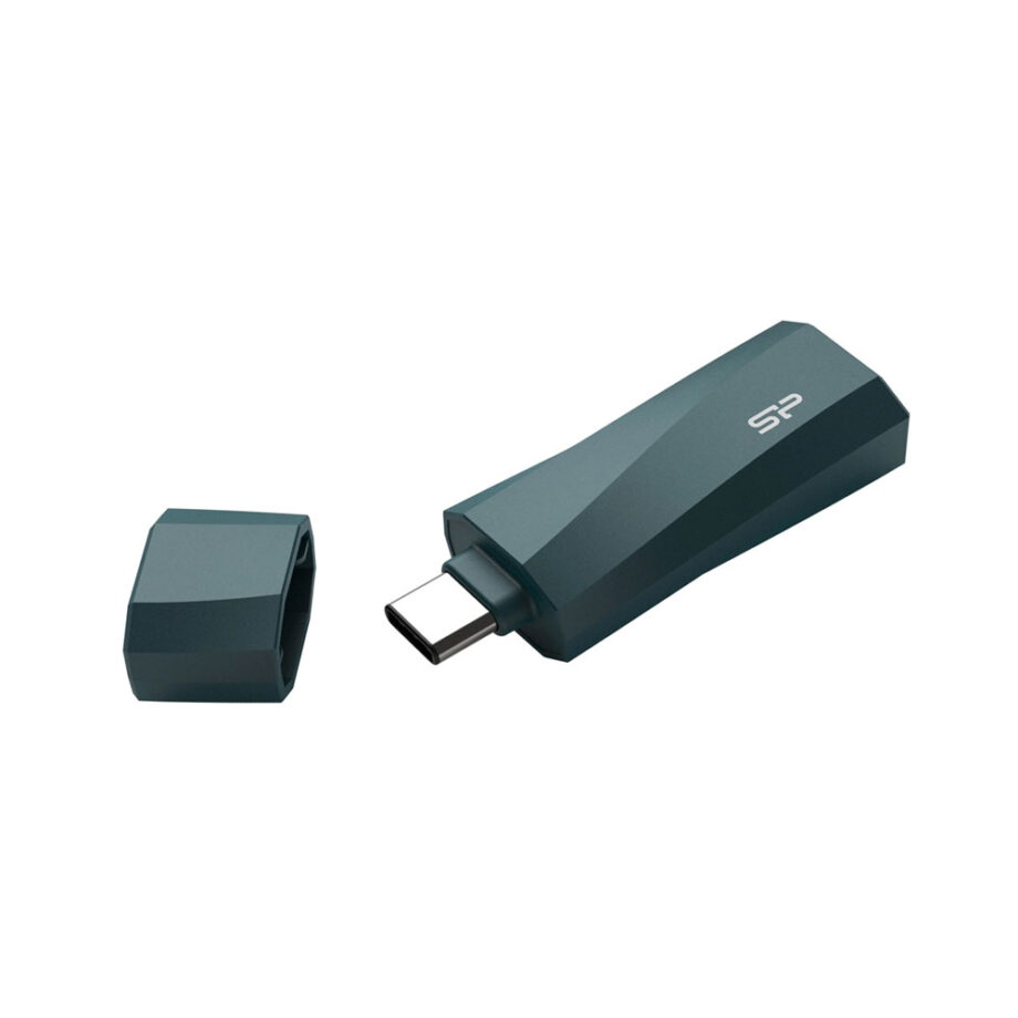 SILICON POWER USB-C Flash Drive Mobile C07, 256GB, USB 3.2, Πράσινο